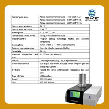 Análisis Termogravimétrico Automático