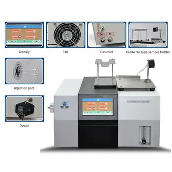 Analizador de contenido de carbono negro automático