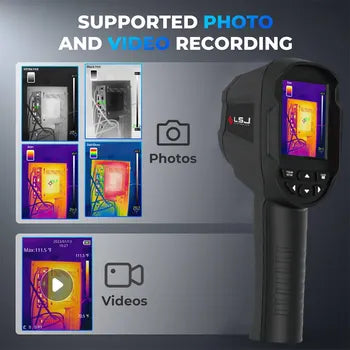 Imager Térmico Industrial Portátil de Medición de Temperatura de Infrarrojos