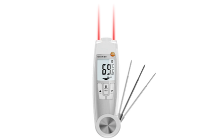 Termómetro Infrarrojos y Penetración Testo 104-IR BT