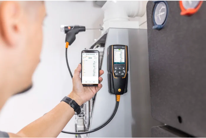 testo 310 II - Analizador de Gases de Combustión con Impresora